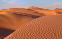 صحراء الربع الخالي. (دارة الملك عبدالعزيز)