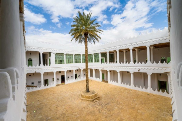 قصر المربع التاريخي من الداخل. (وزارة الثقافة) 