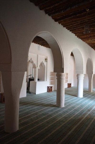 مسجد الحبيش من الداخل. (سعوديبيديا)