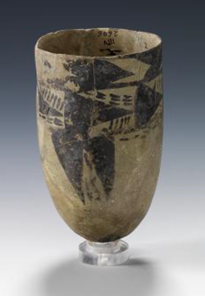 كأس فخار، قطعة أثرية عثر عليها في منطقة الخرسانية شرق المملكة العربية السعودية. (الهيئة العامة للسياحة والآثار)