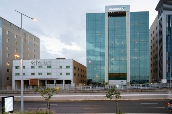 مبنى الهيئة السعودية للملكية الفكرية في مدينة الرياض. (واس)