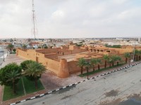 علوية لقصر الملك عبدالعزيز بقرية لينة. (واس)