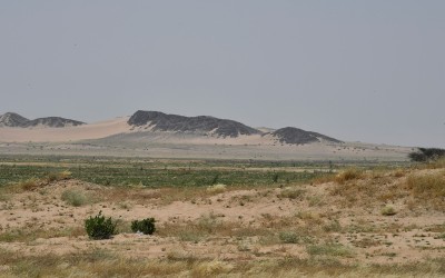 حرة طفيل وشامة الواقعة غرب المملكة العربية السعودية. (سعوديبيديا)
