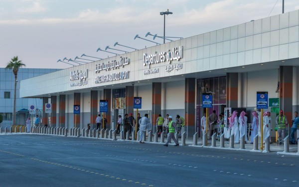 مطار الأمير نايف بن عبدالعزيز الدولي في مدينة بريدة التابعة لمنطقة القصيم. (واس)