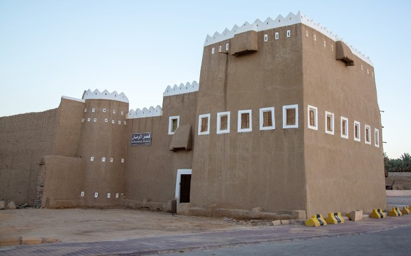 قصر ابن رمان التاريخي في محافظة تيماء. (سعوديبيديا)