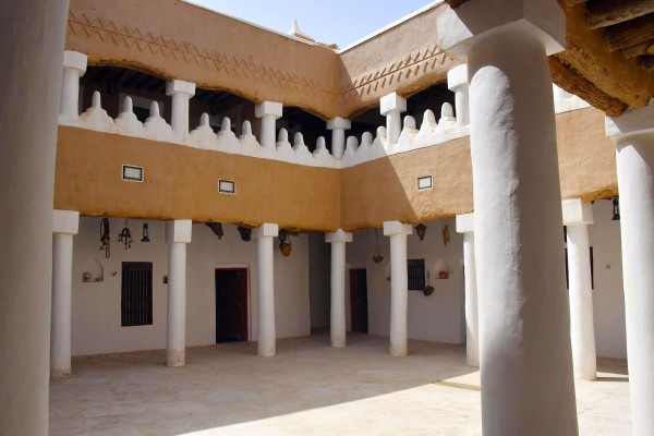 بيت البسام الأثري في عنيزة بمنطقة القصيم. (واس)