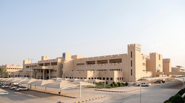 مبنى جامعة الملك سعود في الرياض. (واس)