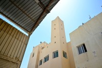 منارة مسجد الجفرة بالرياض. (واس)