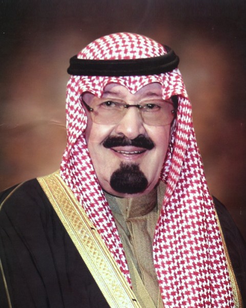 الملك عبدالله بن عبدالعزيز.