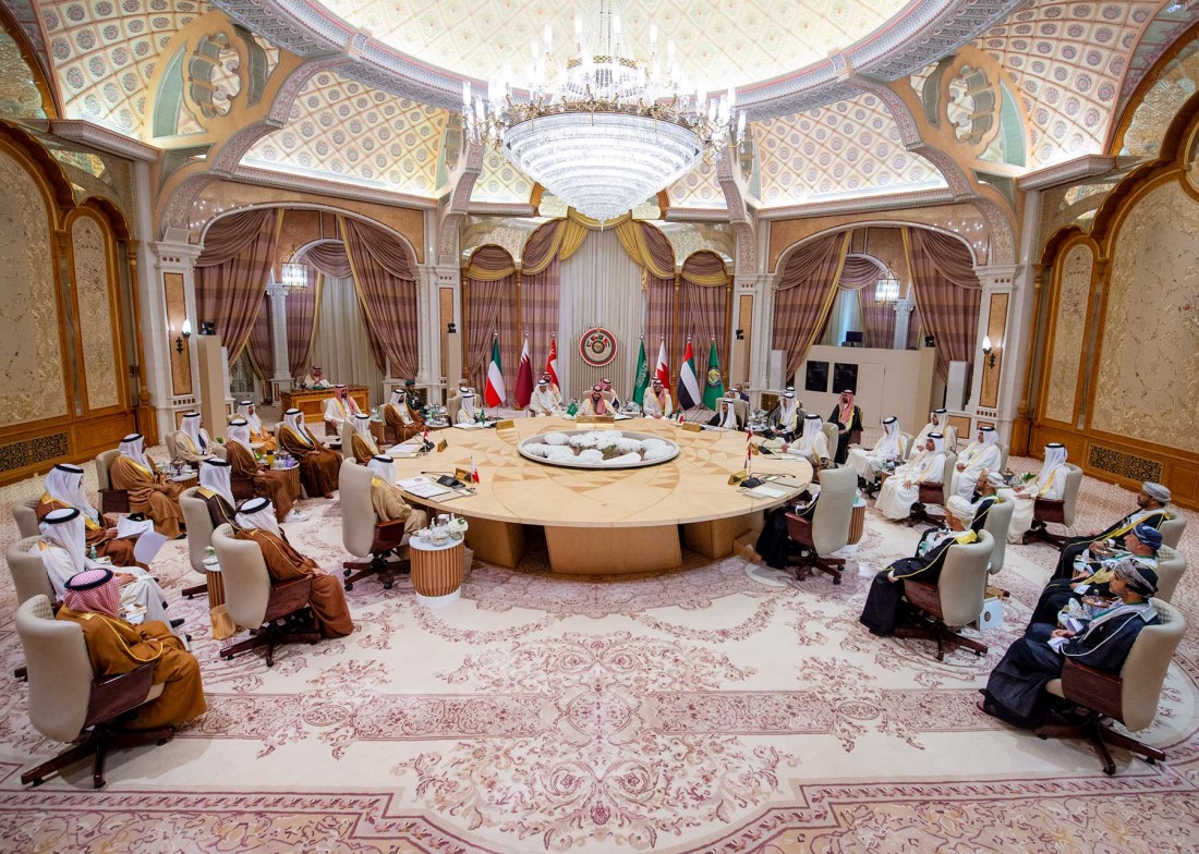 الأمير محمد بن سلمان يرأس اجتماع الدورة الثالثة والأربعين للمجلس الأعلى لقادة مجلس التعاون لدول الخليج العربية. (واس)