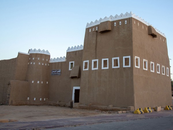 قصر الإمارة التاريخي في محافظة تيماء بمنطقة تبوك ويعرف بقصر ابن رمان. (سعوديبيديا)