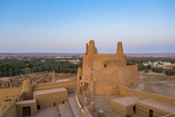 قلعة مارد الأثرية في حي الدرع التاريخي بمدينة دومة الجندل. (وزارة الثقافة)