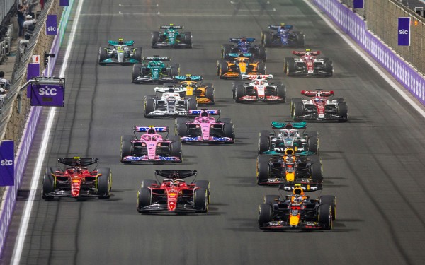 جزء من سباق الفورمولا في جدة. (سعوديبيديا)