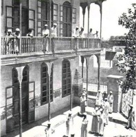 مدارس الفلاح بجدة عام 1955م. (مدارس الفلاح الأهلية)