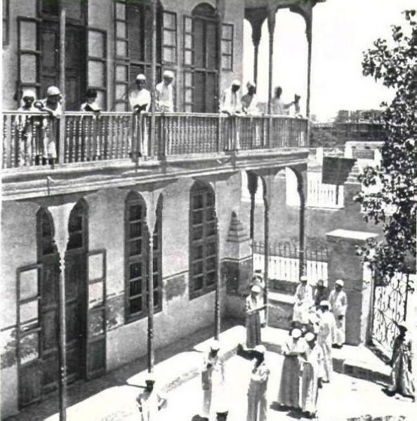 مدارس الفلاح بجدة عام 1955م. (مدارس الفلاح الأهلية)
