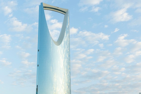 برج المملكة في العاصمة الرياض. (سعوديبيديا) 