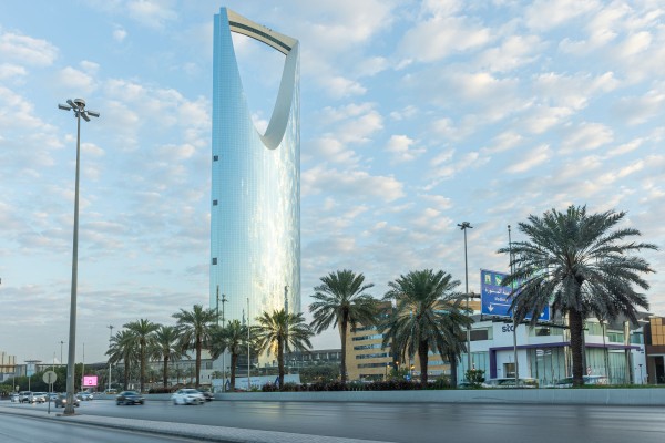 مبنى برج المملكة بمدينة الرياض. (سعوديبيديا)