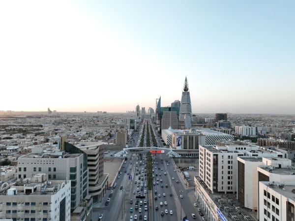 جوية لمدينة الرياض. (سعوديبيديا)