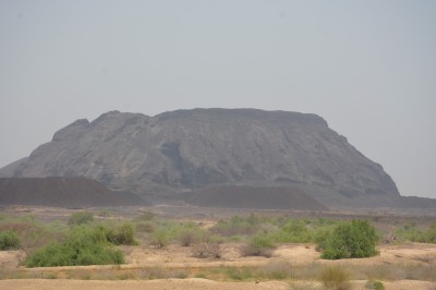 جبل عكوة في منطقة جازان. (هيئة المساحة الجيولوجية)