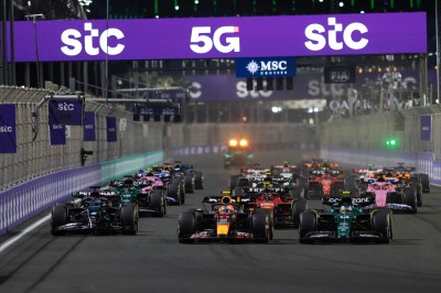 إحدى جولات سباق جائزة السعودية الكبرى stc للفورمولا 1 2023. (واس)
