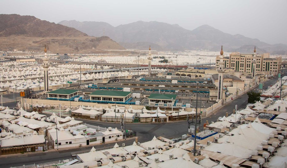 مسجد الخيف الواقع في مشعر منى بمكة المكرمة. (سعوديبيديا)

 