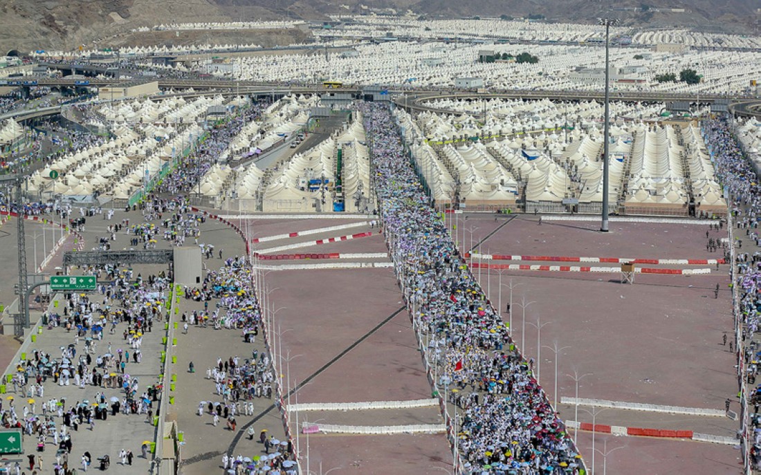 الحجاج في مشعر منى. (سعوديبيديا)  