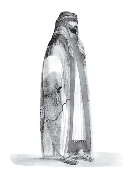 صورة الإمام عبدالله بن سعود رسمت بيد أحد المعاصرين. (دارة الملك عبدالعزيز)