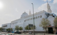 مسجد القبلتين في المدينة المنورة. (واس) 