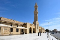 مسجد عبدالله بن عباس وسط محافظة الطائف بمنطقة مكة المكرمة. (واس)