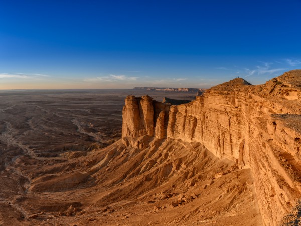 جبال طويق. (وزارة الثقافة)