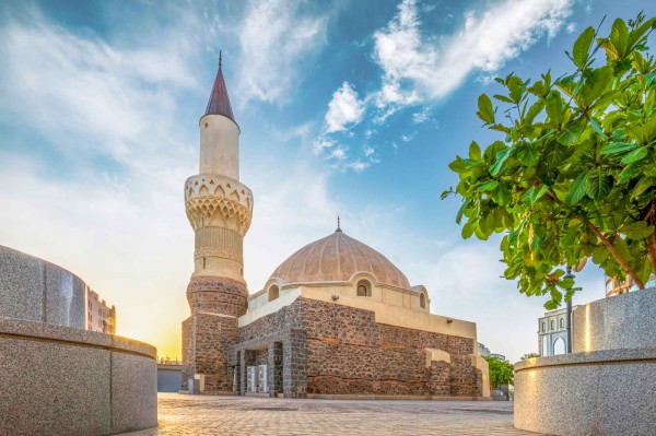 مسجد أبي بكر الصديق في المدينة المنورة. (وزارة الثقافة)