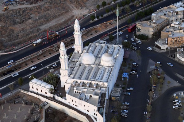 مسجد القبلتين في المدينة المنورة. (واس)