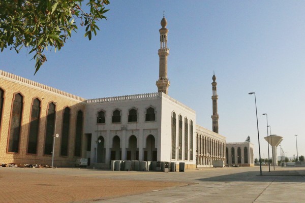 مسجد نمرة بمشعر عرفات في مكة المكرمة. (واس)