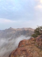 جبل الفقرة غربي المدينة المنورة. (واس)