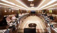 مجلس شؤون الجامعات خلال أحد اجتماعاته. (المركز الإعلامي لمجلس شؤون الجامعات)