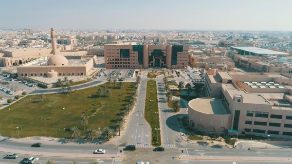 جامعة الملك فيصل بمحافظة الأحساء في المنطقة الشرقية. (واس)