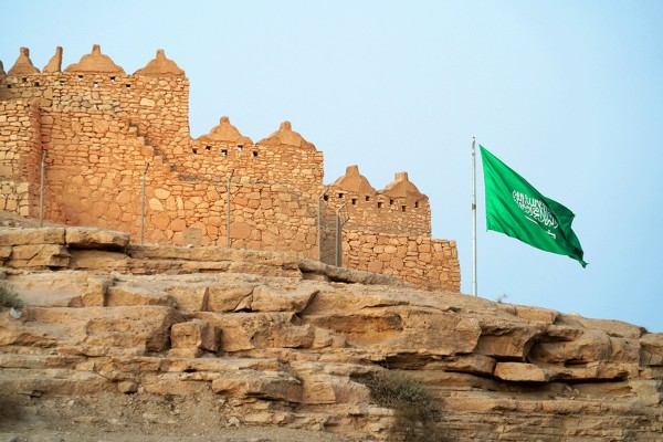 أحد المواقع التي يجري تطويرها ضمن مشروع بوابة الدرعية. (المركز الإعلامي لهيئة تطوير بوابة الدرعية)