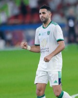 لاعب النادي الأهلي الجزائري رياض محرز. (المركز الإعلامي للنادي الأهلي)
