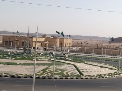 أحد الميادين في محافظة الرين. (المركز الإعلامي لبلدية محافظة الرين)