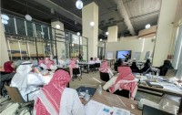 إحدى ورش برنامج إمبريتك لرواد الأعمال. (المركز الإعلامي لبنك التنمية الاجتماعية)