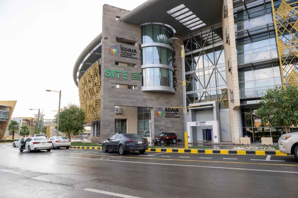 مبنى الهيئة السعودية للبيانات والذكاء الاصطناعي "سدايا" في الرياض. (واس)