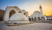 مسجد قصر إبراهيم الأثري في الهفوف. واس. (دارة الملك عبدالعزيز)