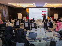 أحد المعسكرات التدريبية لمسرعة الأدب والنشر والترجمة. (المركز الإعلامي لهيئة الأدب والنشر والترجمة)