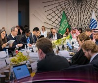 إحدى ورش العمل المتخصصة في معرض الرياض إكسبو 2030. (المركز الإعلامي للرياض إكسبو 2030)