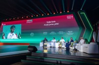 جلسة حوارية في منتدى الاستثمار السعودي العماني 2023. (المركز الإعلامي لوزارة الاستثمار)