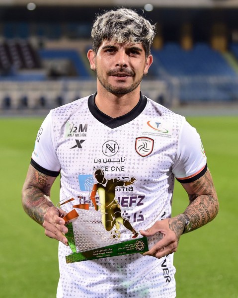 لاعب نادي الشباب بانيغا. (المركز الإعلامي لنادي الشباب)