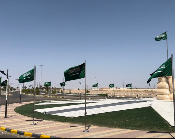 من ميادين محافظة سميراء. (المركز الإعلامي لبلدية محافظة سميراء)