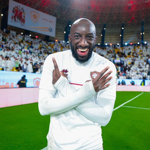 اللاعب موسى مارينقا. (المركز الإعلامي لنادي الدرعية)