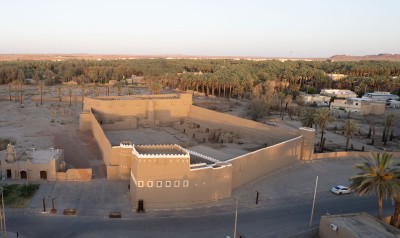 قصر ابن رمان التاريخي في محافظة تيماء. (سعوديبيديا)