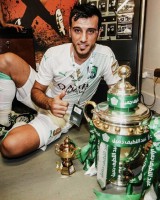 عمر السومة يتصدر قائمة الهدافين التاريخيين في الدوري السعودي للمحترفين برصيد 150 هدفًا. (المركز الإعلامي لنادي الأهلي)